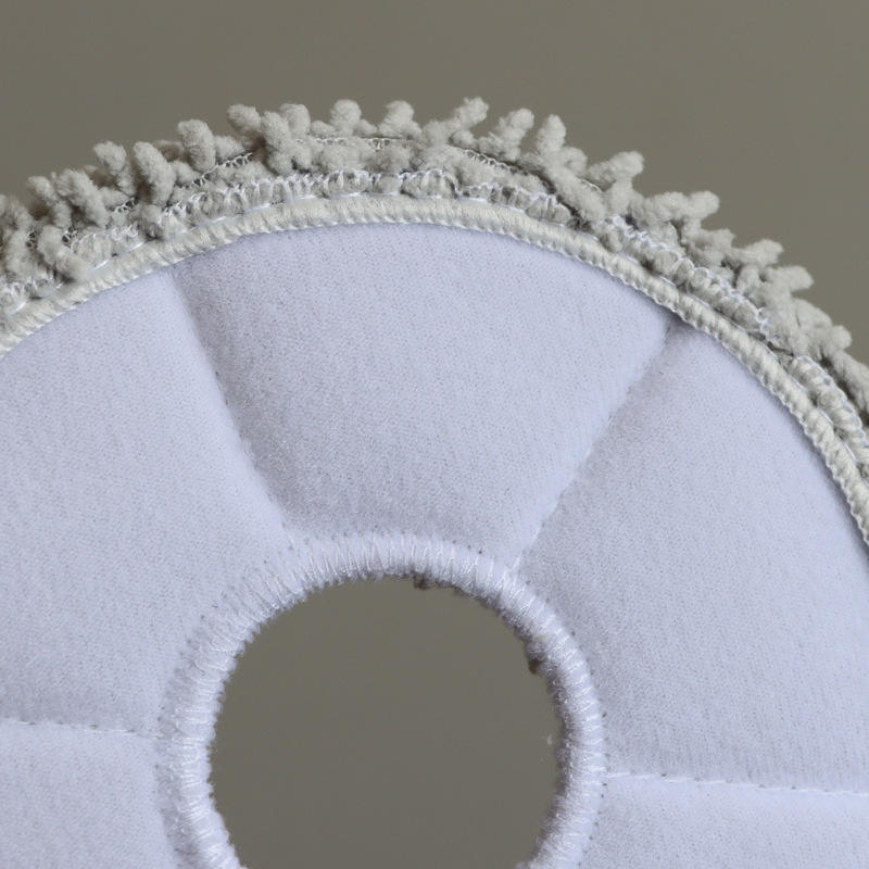 Universal Robot Vacuum Mop Cloth · Backing and stitching detail